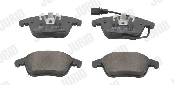 Brake Pad Set, disc brake Jurid White Low Dust 573258JC