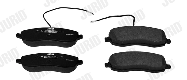 JURID 573327J Brake Pad Set, disc brake