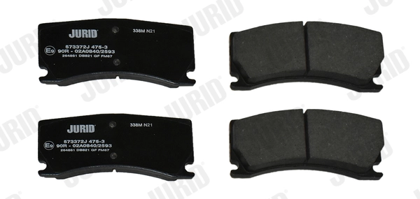 Brake Pad Set, disc brake 573372J