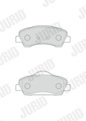 Brake Pad Set, disc brake 573461J