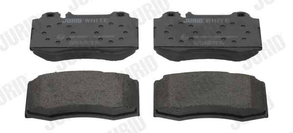 Brake Pad Set, disc brake Jurid White Low Dust 571961JC