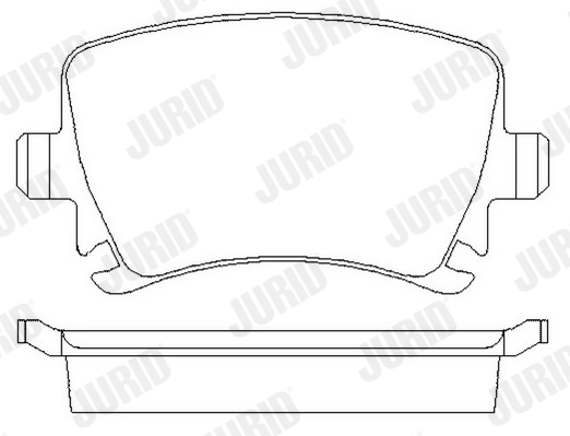 Brake Pad Set, disc brake 573158J