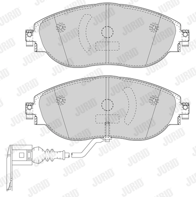 Brake Pad Set, disc brake 573415J