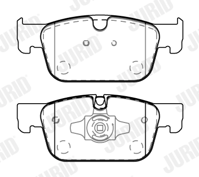 Brake Pad Set, disc brake 573876J