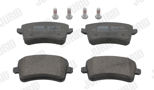 Brake Pad Set, disc brake Jurid White Low Dust 573259JC