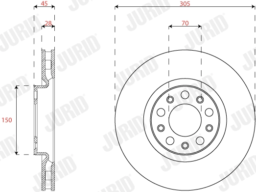 Brake Disc 563292JC