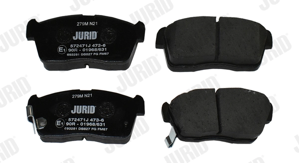 JURID 572471J Brake Pad Set, disc brake