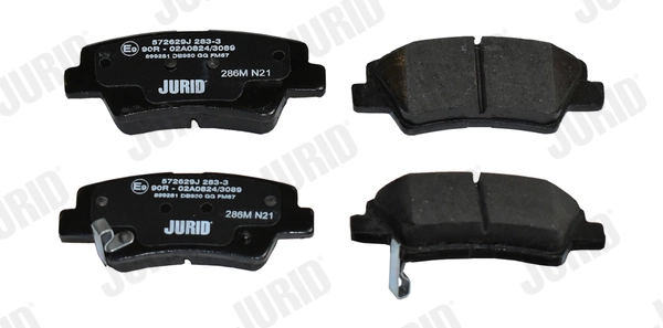 Brake Pad Set, disc brake 572629J