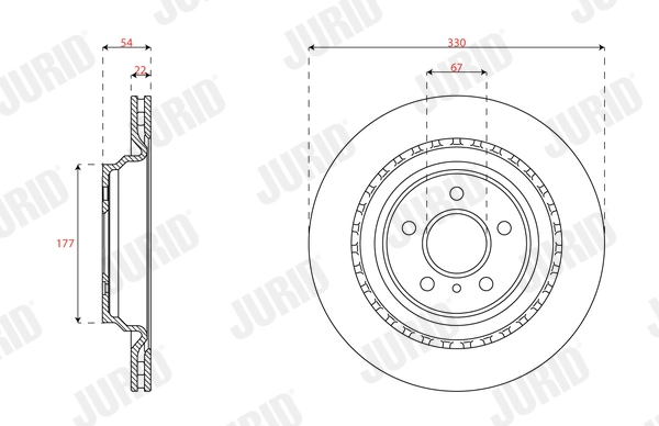 Brake Disc 563348JC