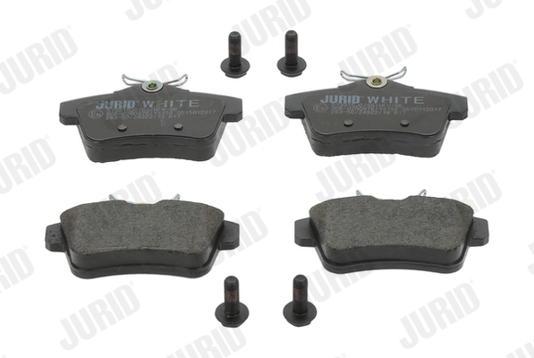 Brake Pad Set, disc brake Jurid White Low Dust 573315JC