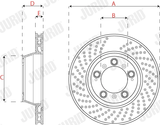 Brake Disc 562590JC-1