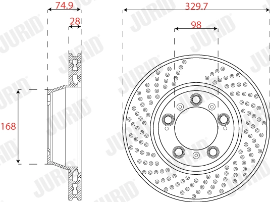 Brake Disc 562590JC-1