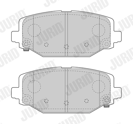 Brake Pad Set, disc brake 573412J