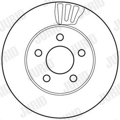 JURID 562709JC Brake Disc
