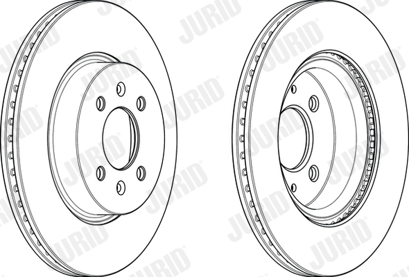 JURID 562944JC Brake Disc