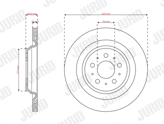 Brake Disc 563659JC-1