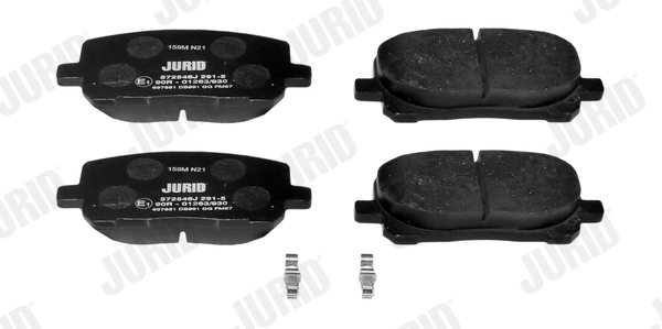 Brake Pad Set, disc brake 572546J