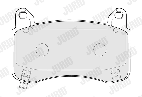 Brake Pad Set, disc brake 574068J