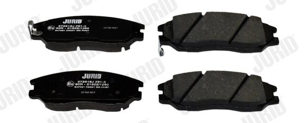 JURID 572518J Brake Pad Set, disc brake