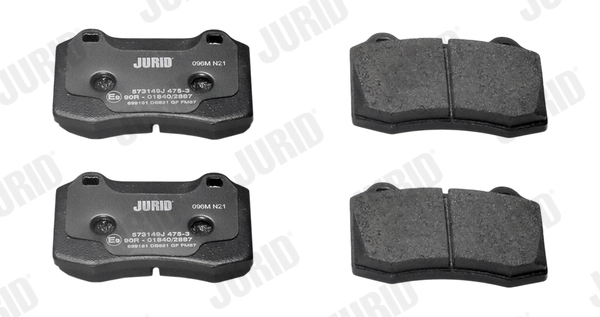 JURID 573149J Brake Pad Set, disc brake