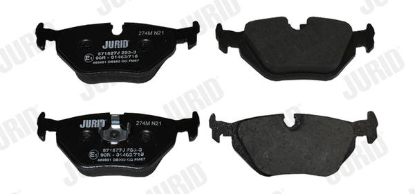 JURID 571527J Brake Pad Set, disc brake