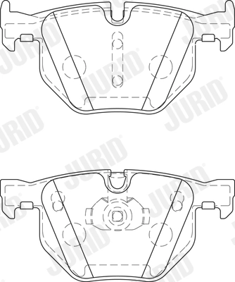 Brake Pad Set, disc brake 573744J