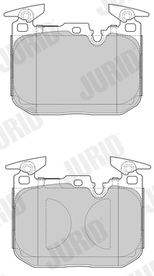 Brake Pad Set, disc brake 573602J