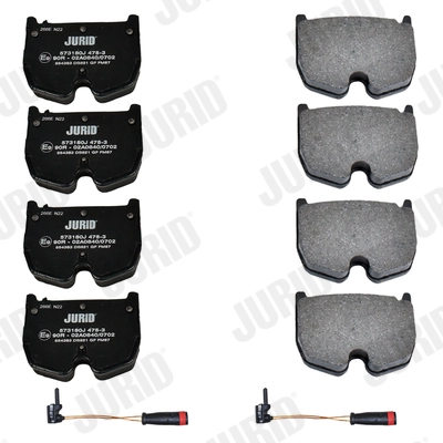 Brake Pad Set, disc brake 573180J