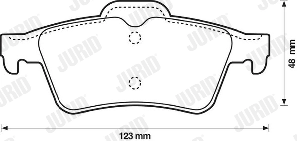 Brake Pad Set, disc brake 573018J