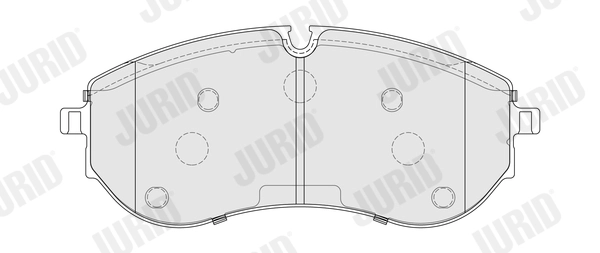 Brake Pad Set, disc brake 574110J