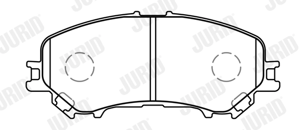 Brake Pad Set, disc brake 573659J