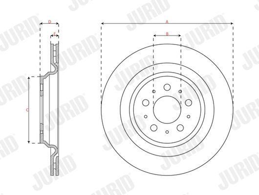 Brake Disc 563659JC-1