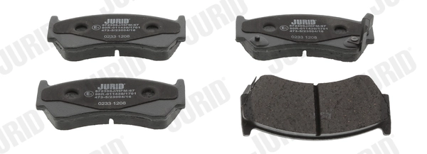 Brake Pad Set, disc brake 572396J