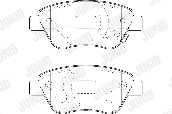 Brake Pad Set, disc brake 573204D