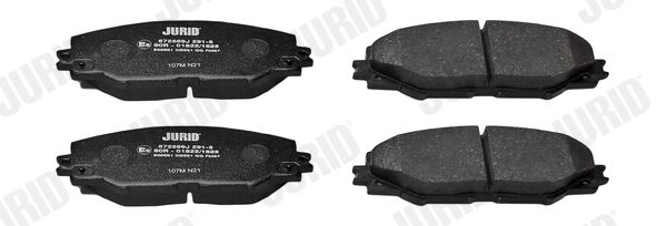 Brake Pad Set, disc brake 572569J