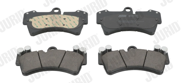Brake Pad Set, disc brake Jurid White Low Dust 573282JC