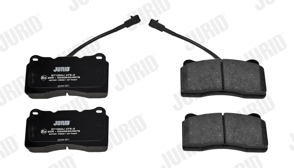 Brake Pad Set, disc brake 571952J