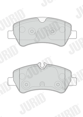 Brake Pad Set, disc brake 573434J