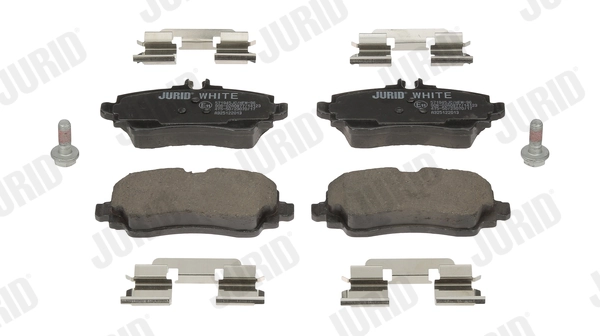 Brake Pad Set, disc brake Jurid White Low Dust 571945JC