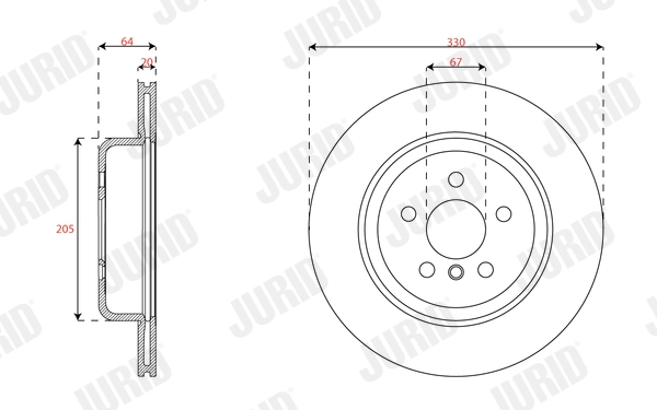 Brake Disc 563686JC-1