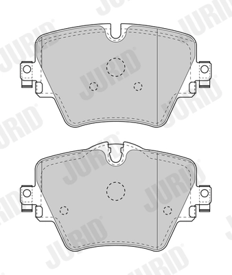 Brake Pad Set, disc brake 573612J