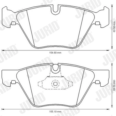 Brake Pad Set, disc brake 573151J