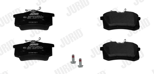 Brake Pad Set, disc brake 573847J