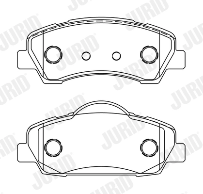 Brake Pad Set, disc brake 573630J