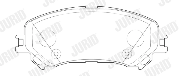 Brake Pad Set, disc brake 573673J