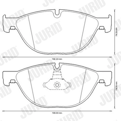 Brake Pad Set, disc brake 573292J
