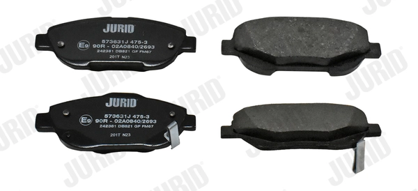 Brake Pad Set, disc brake 573631J