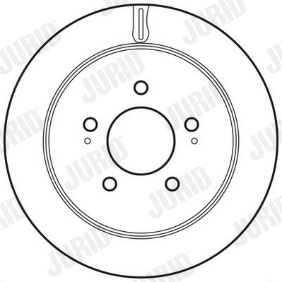 JURID 562804JC Brake Disc