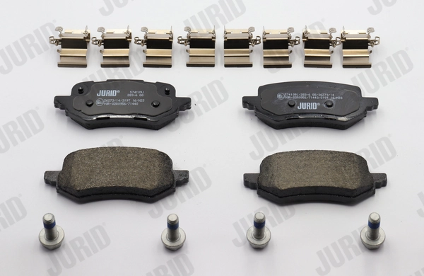 Set Pad Brek, Brek Piring 574109J