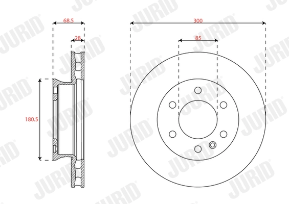 Brake Disc 563677J-1